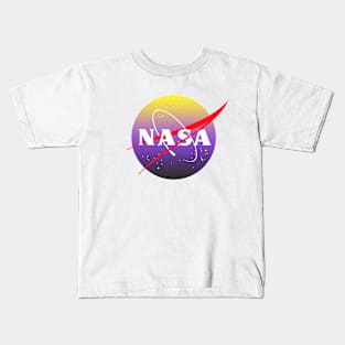 Subtle Non-Binary NASA Kids T-Shirt